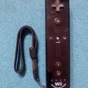 Black Nintendo Wii Motion Remote Controller